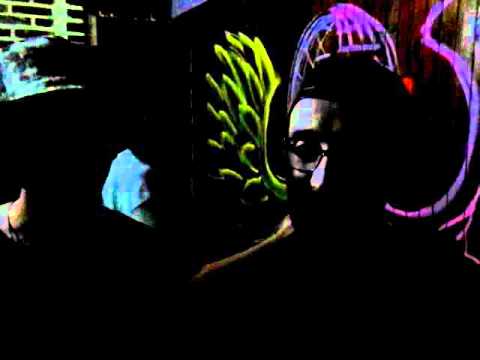 O rapper Pok Sombra  e o DJ Ienck