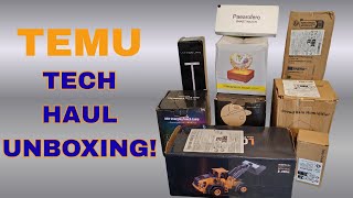 10 CHEAP Tech Gadgets from TEMU - Unboxing & First Impressions!