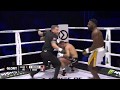 GLORY 64: Cedric Doumbe Runs Out of The Ring