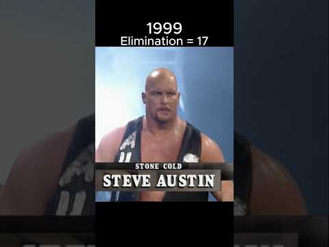 Every Stone Cold Steve Austin Royal Rumble Elimination Edit 🔥