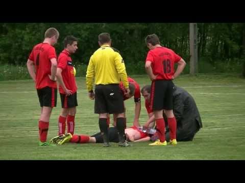 Brzoza Brzezówka - Kłos Słupiec 1:1 (Skrót meczu)