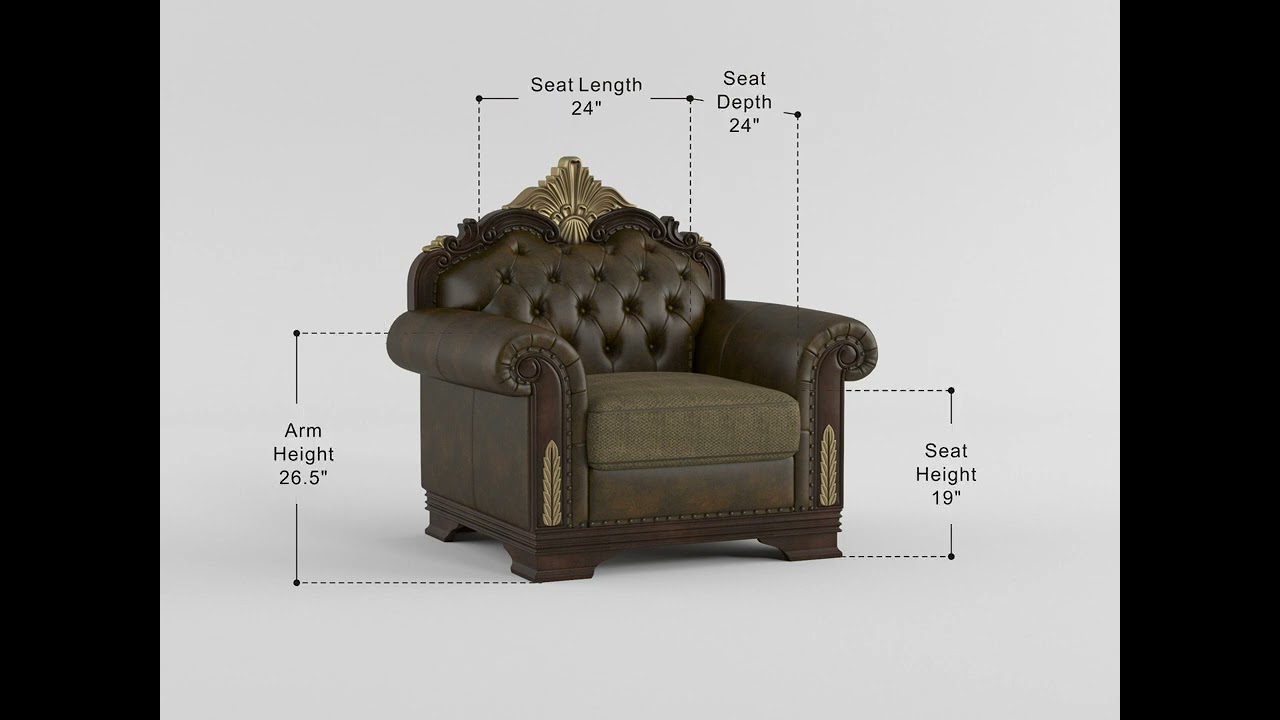 Croydon Brown Living Room Set from Homelegance Coleman Furniture