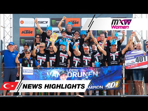News Highlights | WMX Race 2 | MXGP of Turkiye 2024 #MXGP #Motocross