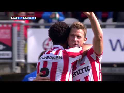 Samenvatting Sparta Rotterdam - PEC Zwolle: 1-1