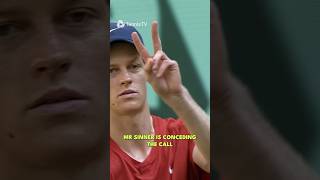 Jannik Sinner Sportsmanship 👏