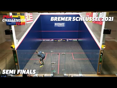 LIVE SQUASH: Bremer Schlüssel 2021 - Semi Finals