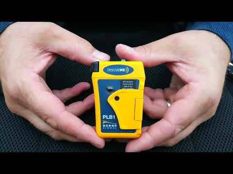 Activating your manual PLB1 personal locator beacon