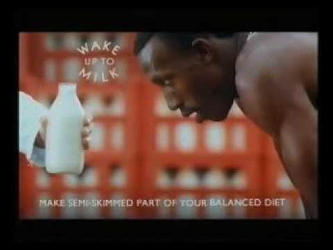 Linford Christie Ad for Milk