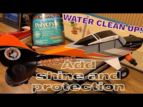 protect paint on foam R/C airplane video part 1 Arrows Husky SE
