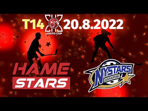 T14 Loisto Cup. Häme Stars - Ny Stars 20.8.22. SB Areena, Turku