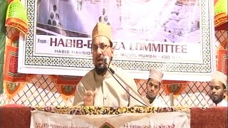 Milad Un Nabi Jalsa at Byculla compound by Farooque Khan Razvi Sahab