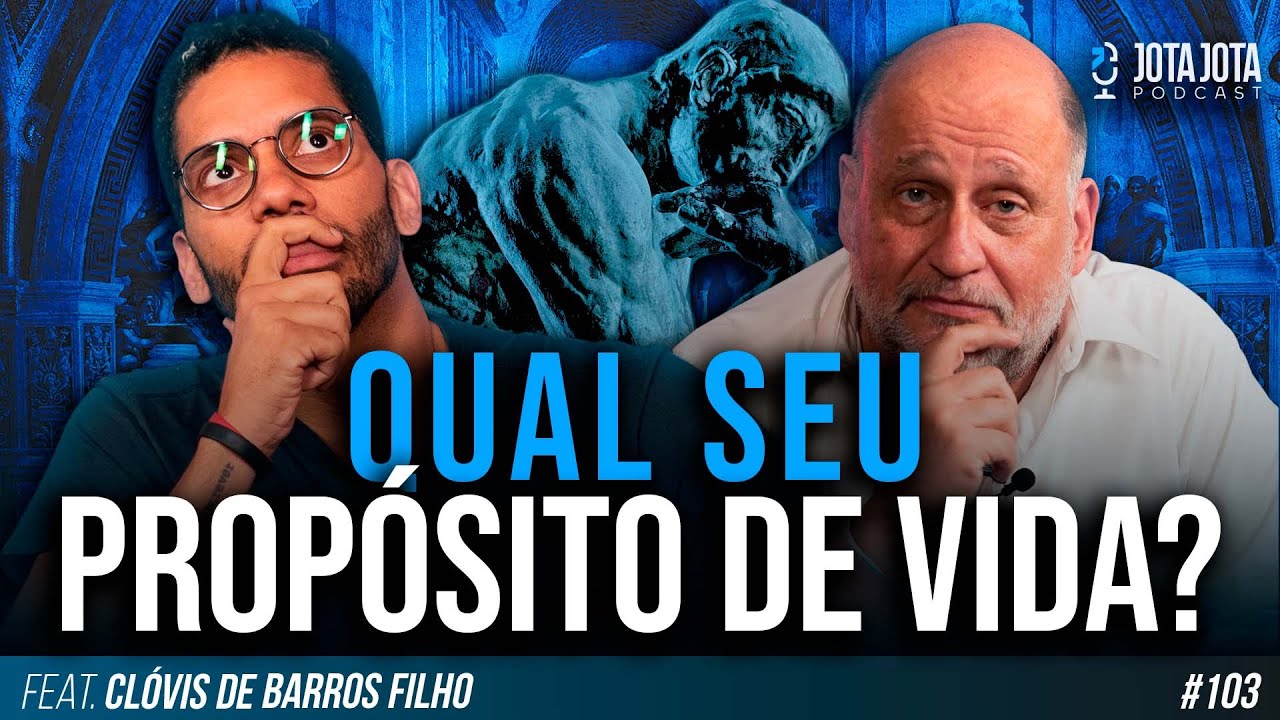 O QUE É ÉTICA E MORAL? (CLÓVIS DE BARROS FILHO) | JOTA JOTA PODCAST #103