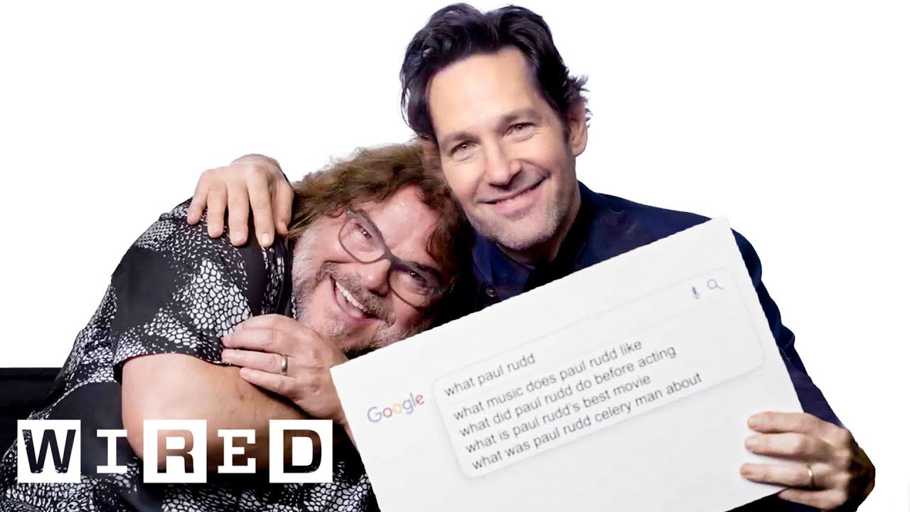 Jack Black & Paul Rudd Answer The Web's Most Searched Questions | WIRED