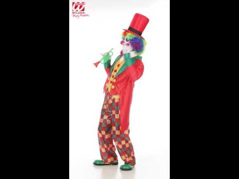Hosenträger Basecap Fliege Clownkostüm Kostüm 129356213 3-tlg Clown Set sort
