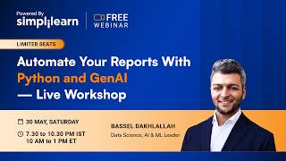 How To Build AI-Powered Dashboards With Python | Automate Reports With Python & Gen AI | Simplilearn