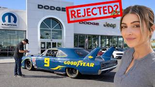 Taking My Abandoned Superbird Nascar To A Dealership For Service