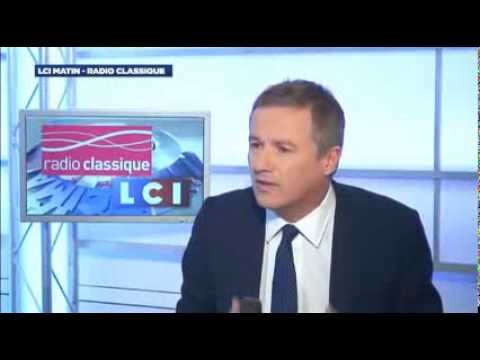 Nicolas Dupont-Aignan, invité politique de Guillaume Durand avec LCI