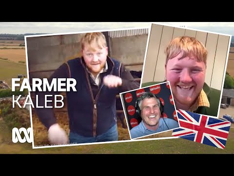 Kaleb Cooper from Clarkson's Farm talks with The Country Hour about farming life 🚜 | ABC Australia