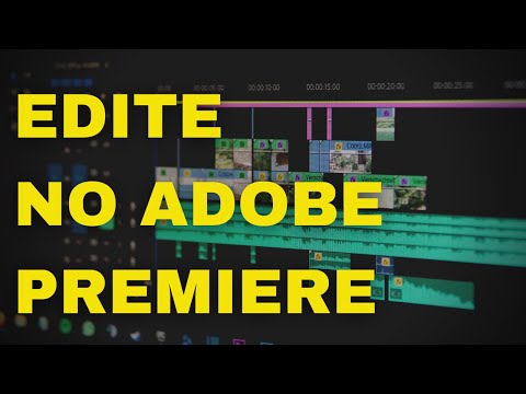 Aprenda COMO EDITAR no ADOBE PREMIERE em apenas 1 aula!