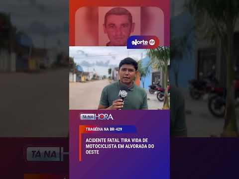 Um motociclista de 46 anos morreu após perder o controle do veículo na BR-429, em Alvorada do Oeste