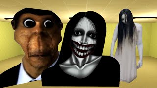 Obunga, Kuchisake Onna And Kayako Saeki Nextbot in The Hole Nextbot Gmod