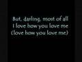 Bobby Vinton - I love how you love me w/ lyrics