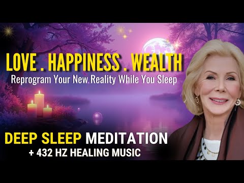 Reprogram Subconscious for Love, Happiness & Wealth (Louise Hay Sleep Meditation)