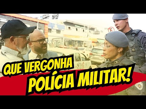 POLÍCIA MILITAR HUMILHA JORNALISTA. SERÁ O FIM DE DAVID CORRÊA?