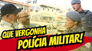 POLÍCIA MILITAR HUMILHA JORNALISTA. SERÁ O FIM DE DAVID CORRÊA?