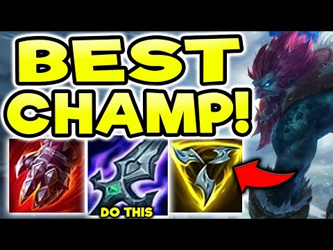 TRUNDLE TOP IS BACK! NEW BUILD IS UNSTOPPABLE - S12 TRUNDLE TOP GAMEPLAY! (Season 12 Trundle Guide)