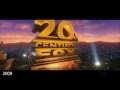 20th Century Fox Logo History 1914-2015