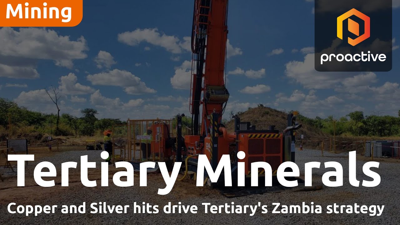 Tertiary Minerals MD says £100,000 investment is an endorsement of its strategy and projects