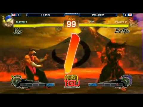 TGUC 2013 - FV.Andy (Yun) vs. HORI.Sako (Evil Ryu) - AE Top 16 (L)