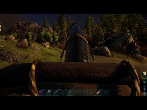 How to take less falling damage when getting off a Bronto - ARK Ragnarok