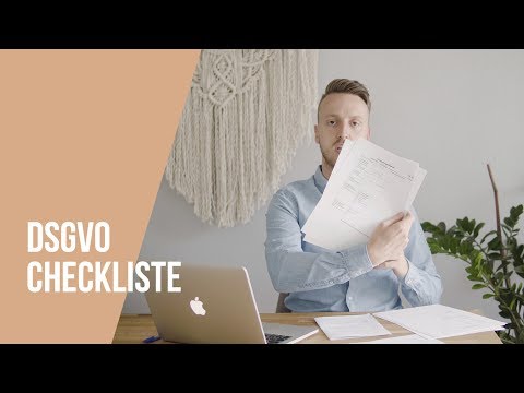 DSGVO 📝 Einfach erklärt mit Checkliste für Umsetzung
