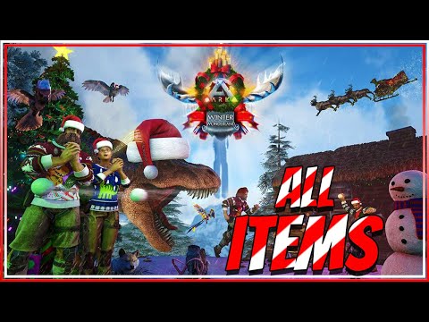Ark All Winter Wonderland Items