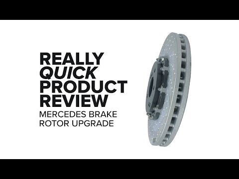 Mercedes Brake Rotor Upgrade - Really Quick Product Review (SL65, CLS63, SL55, SL63, SLS, C63S, C63)