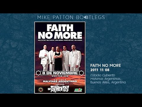 2011/11/08 Faith No More - Estadio Cubierto Malvinas Argentinas, Buenos Aires, Argentina