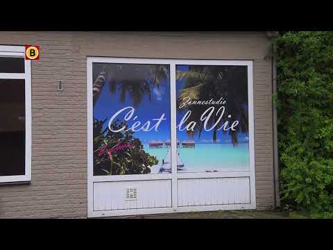 Eerste beelden van de inval bij een zonnestudio in Zundert