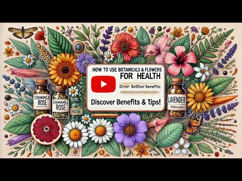 How to Use Botanicals and Flowers for Better Health
