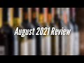 August 2021 Recap For Wine On The Dime