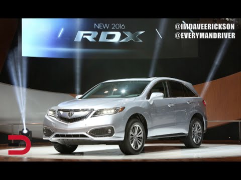 Here's the 2016 Acura RDX Debut on Everyman Driver