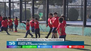 Entrenamiento Selección Chilena talla baja en Rancagua