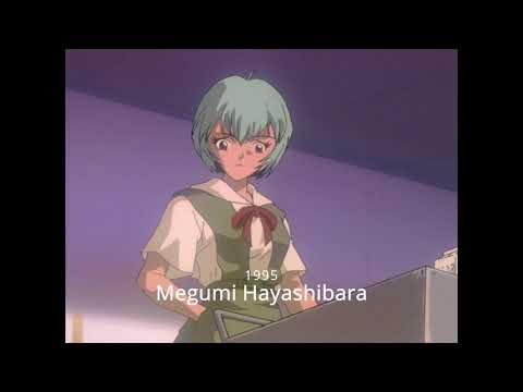 Rei Ayanami Voice Evolution (1995 - 2021) | Dub Comparison | Neon Genesis Evangelion