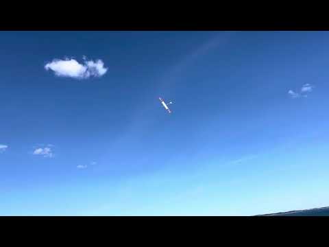 Christian Gøbel and Freestyler 7 - 41.26 sec - definitely the fastest flight this round -DM F3F 2025