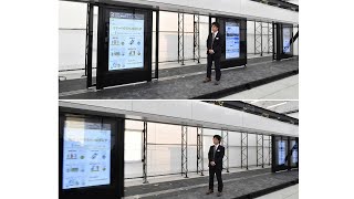 [閒聊] JR西日本新月台門展示