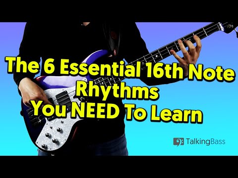 The 6 Essential 16th Note Rhythms You NEED To Learn!