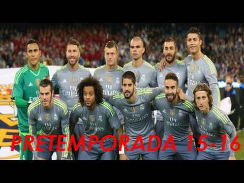 TODOS los GOLES del Real Madrid en Pretemporada 2015