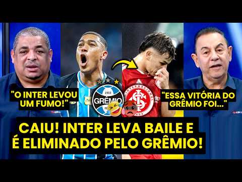 “O INTER LEVOU FUMO, velho! A REAL é que o GRÊMIO foi…” COLORADO ELIMINADO no GRENAL GERA DEBATE!