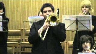 Sandwell Youth Jazz Orchestra playing "Little Big Horn" by Gerry Mulligan